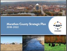 Cover of the 2018-2022 Marathon County Strategic Plan